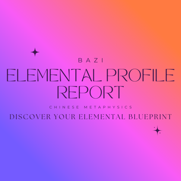BaZi Personal Elemental Profile Report